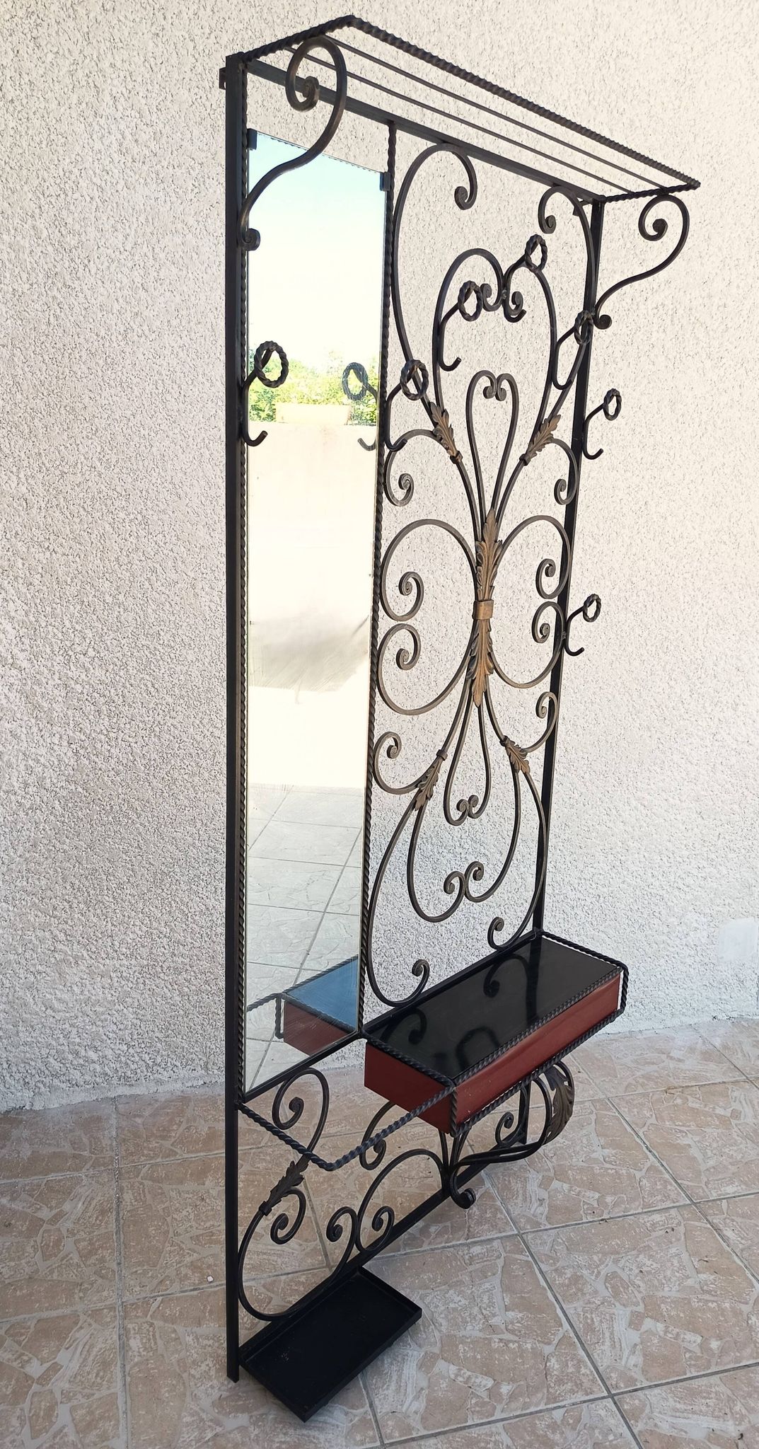 Wrought iron wardrobe 1960