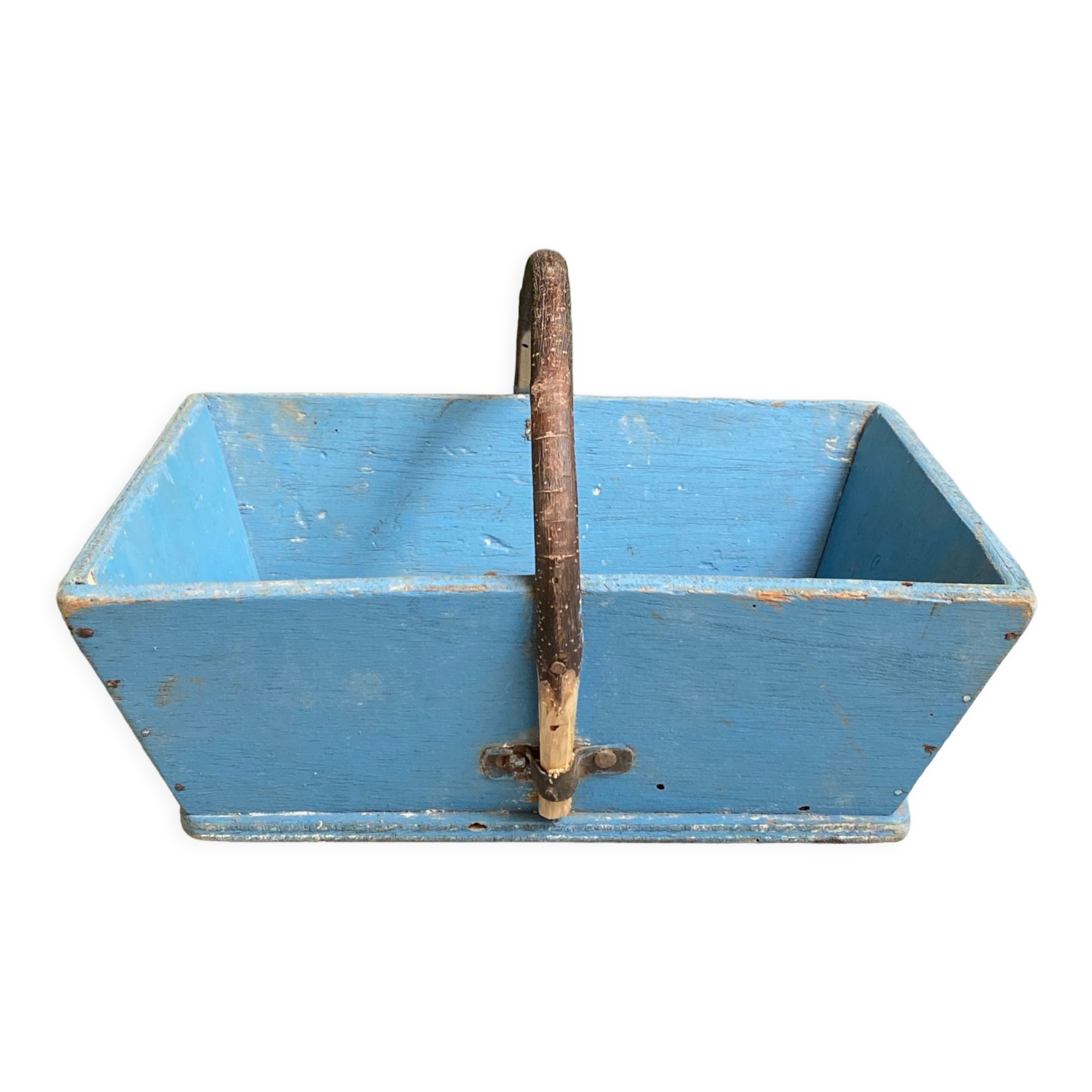 Wooden basket wabi sabi