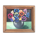 Peinture bouquet de pensées