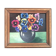 Peinture bouquet de pensées