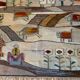 Tapestry "Buffalo" designed by Piotr Grabowski Cepelia 1978