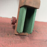 Jouet camion en bois vert 50's