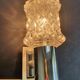 Pair of vintage Italian chrome wall lights by Targetti 1970