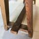Wooden bench