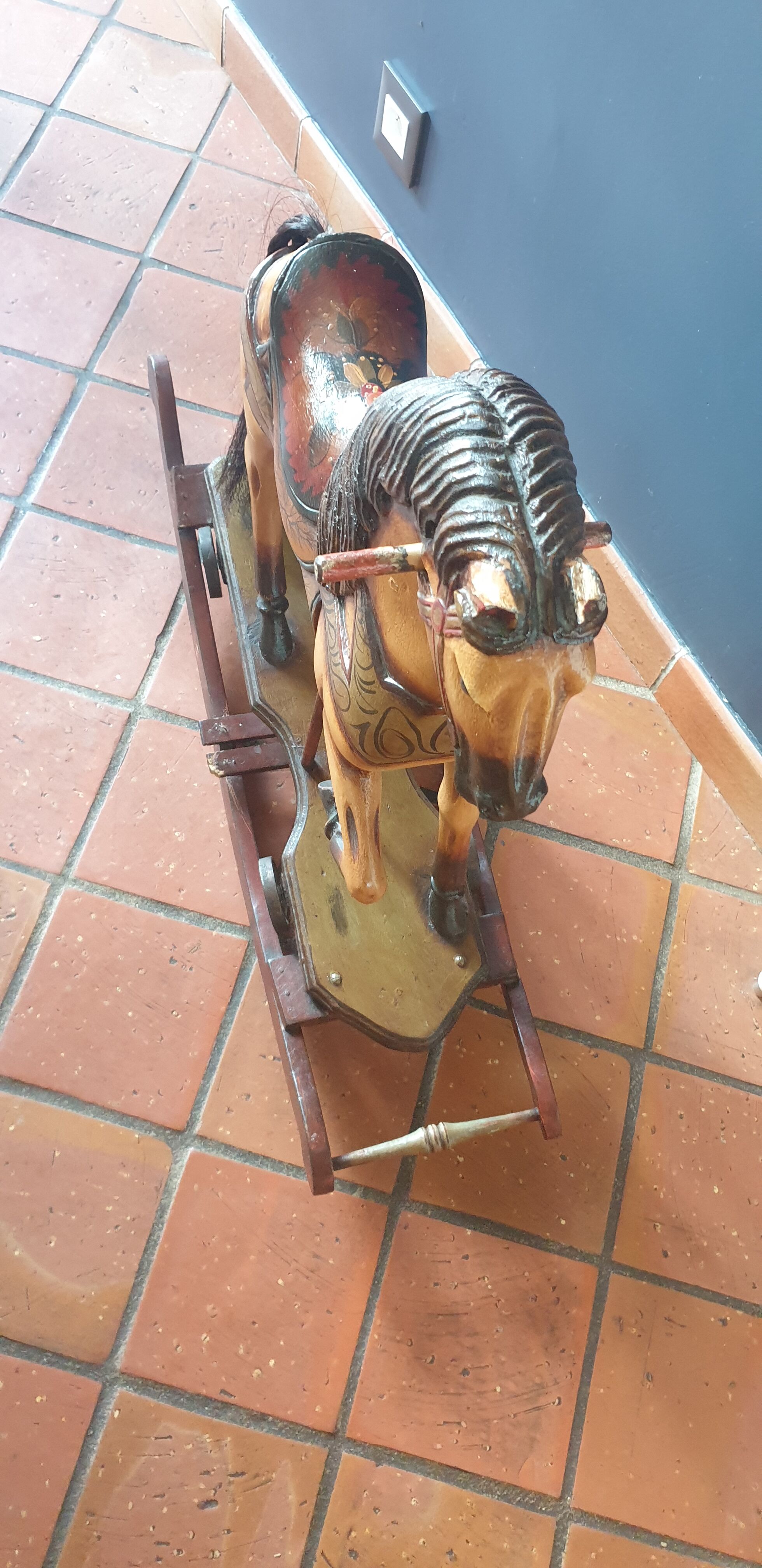 Ancient rocking horse