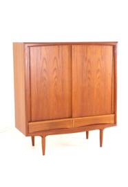 Alex Christensen for Aco Møbler highboard - Danish design in teak