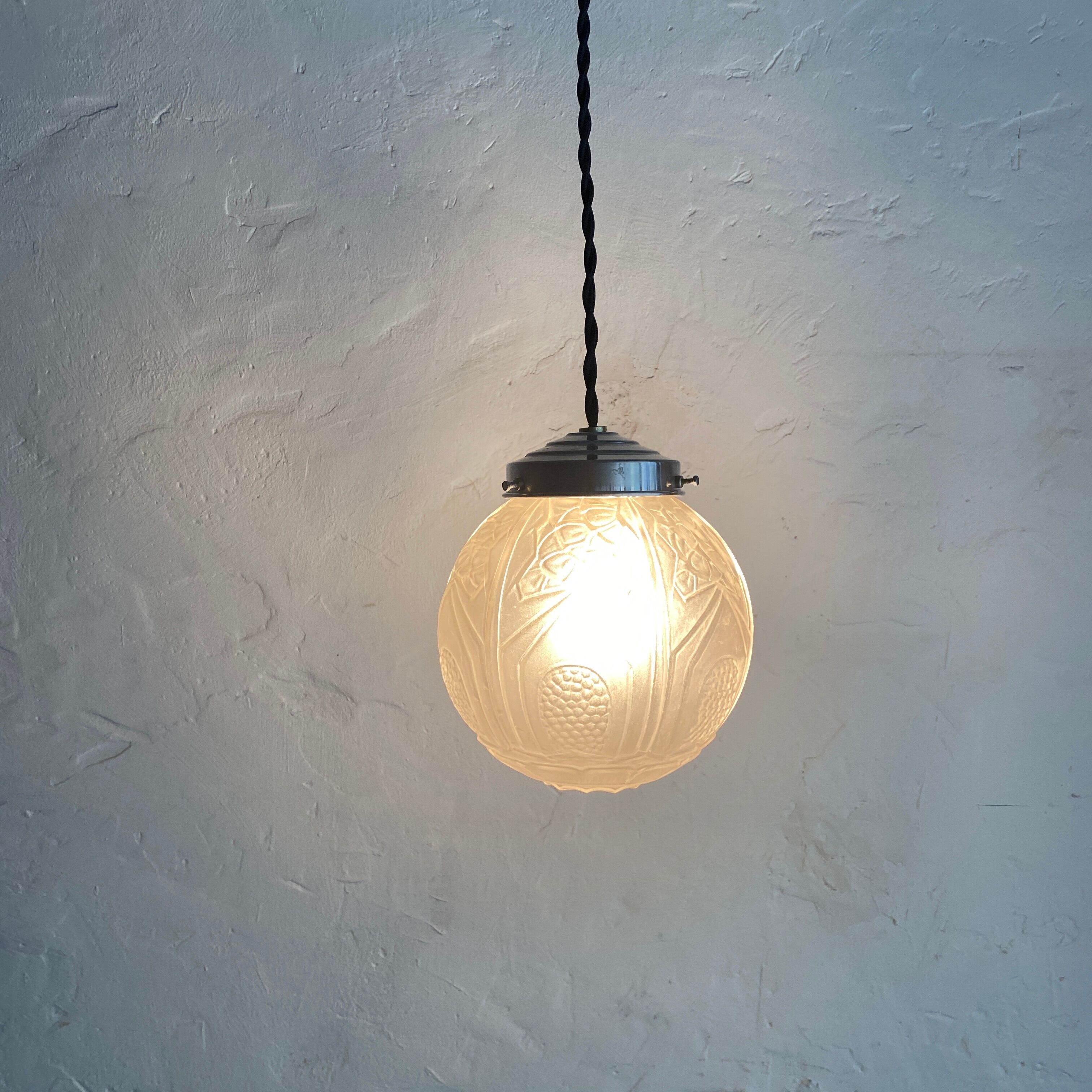 Former art-deco 14 cm hanging lamp