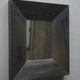 Thick framed vintage wall mirror
