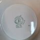 Old dish on foot / porcelain compotier moulin des loups