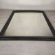 Black bistro mirror