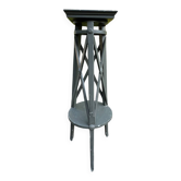 Wood sculptor's stool