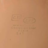 Christian Dior water lily plates