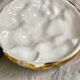 Candy dish (or sugar bowl) barbotine old fruit basket