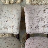 Set of two wooden chairs