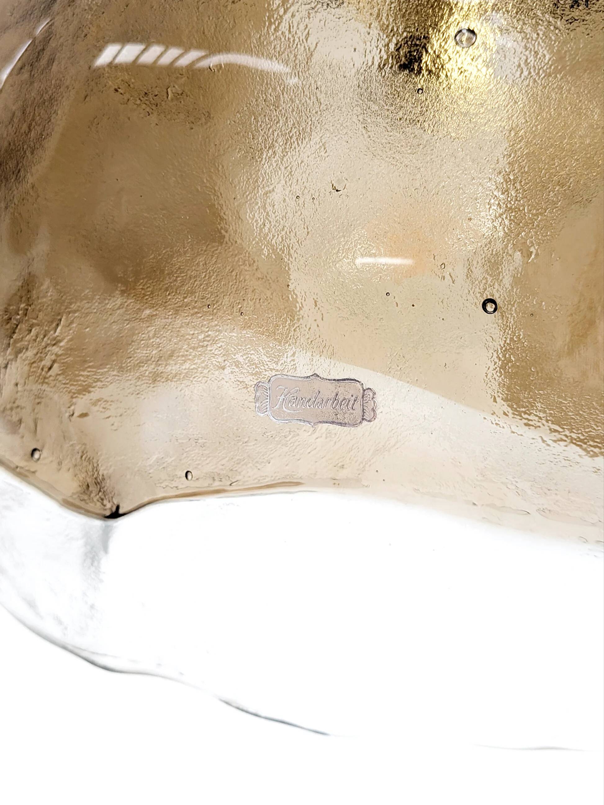 Murano glass chandelier by Kaiser Leuchten 1970s