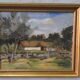 Gotthard Sandberg (1890-1961) , Swedish Oil Painting, Oil on Board, 1933, Framed