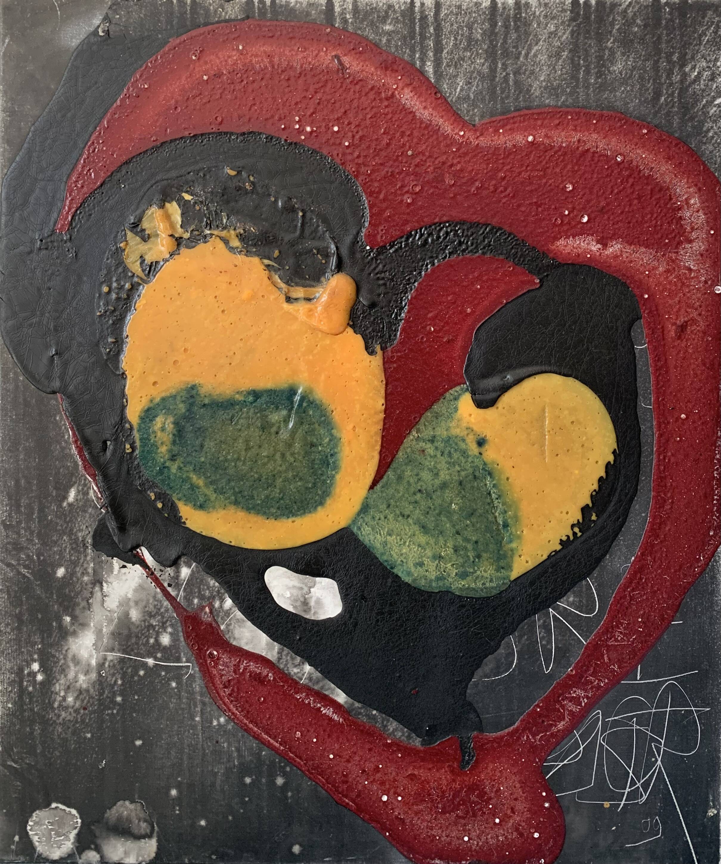 Philippe Pastor (born in 1961) Abstract Composition Oil Painting on T