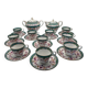 Service à café, Sarreguemines, Minton, 19ème