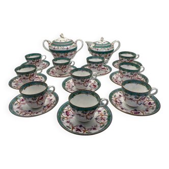 Service à café, Sarreguemines, Minton, 19ème