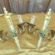 Pair of Louis XVI Style Bronze Sconces
