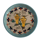 Empty pocket or longwy cup, enamels of the Recollets, the Celtic vases of Yutz