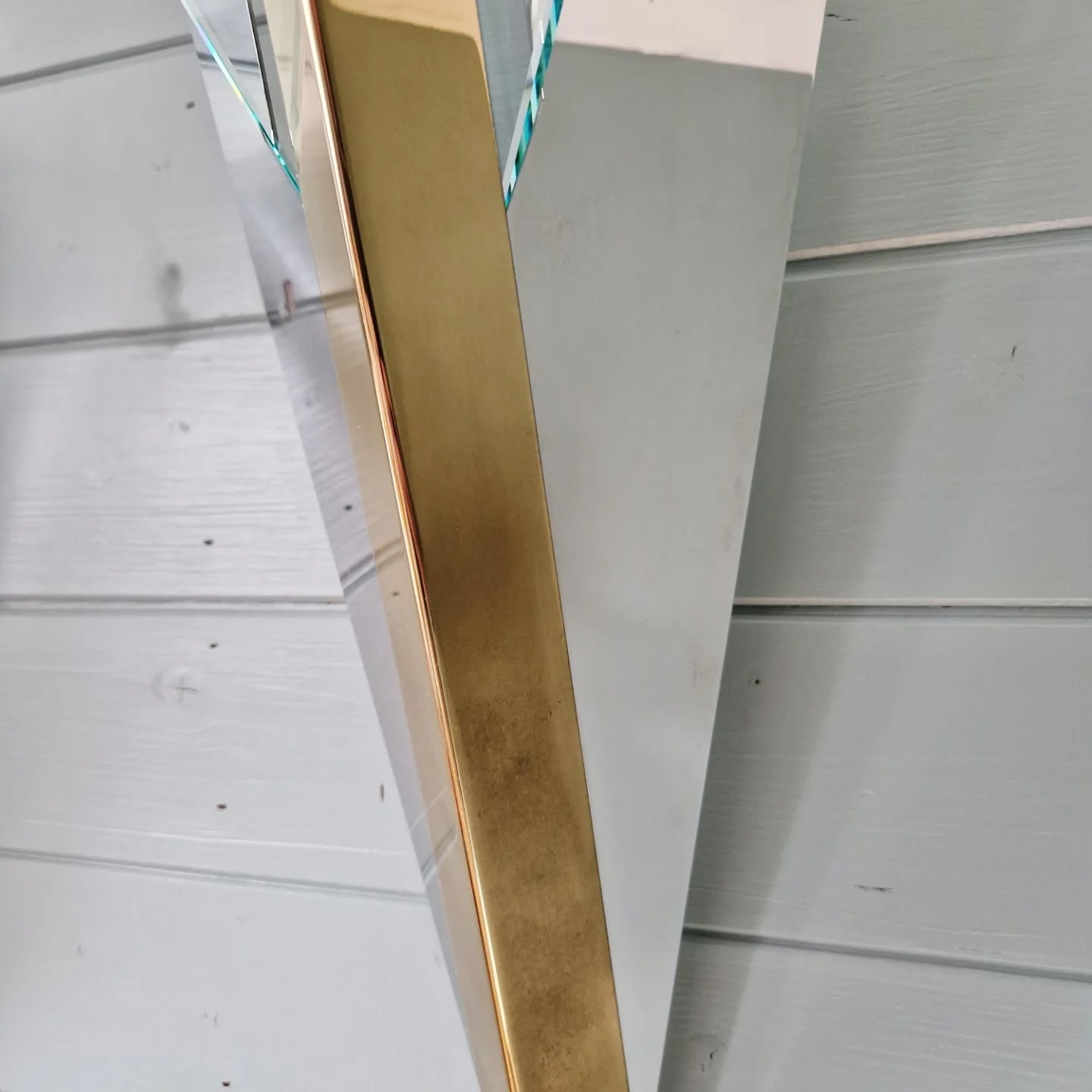 Large pair of triangular wall sconces, J.T. Kalmar, 1970-80.