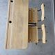 Vintage 2-seater school desk for children