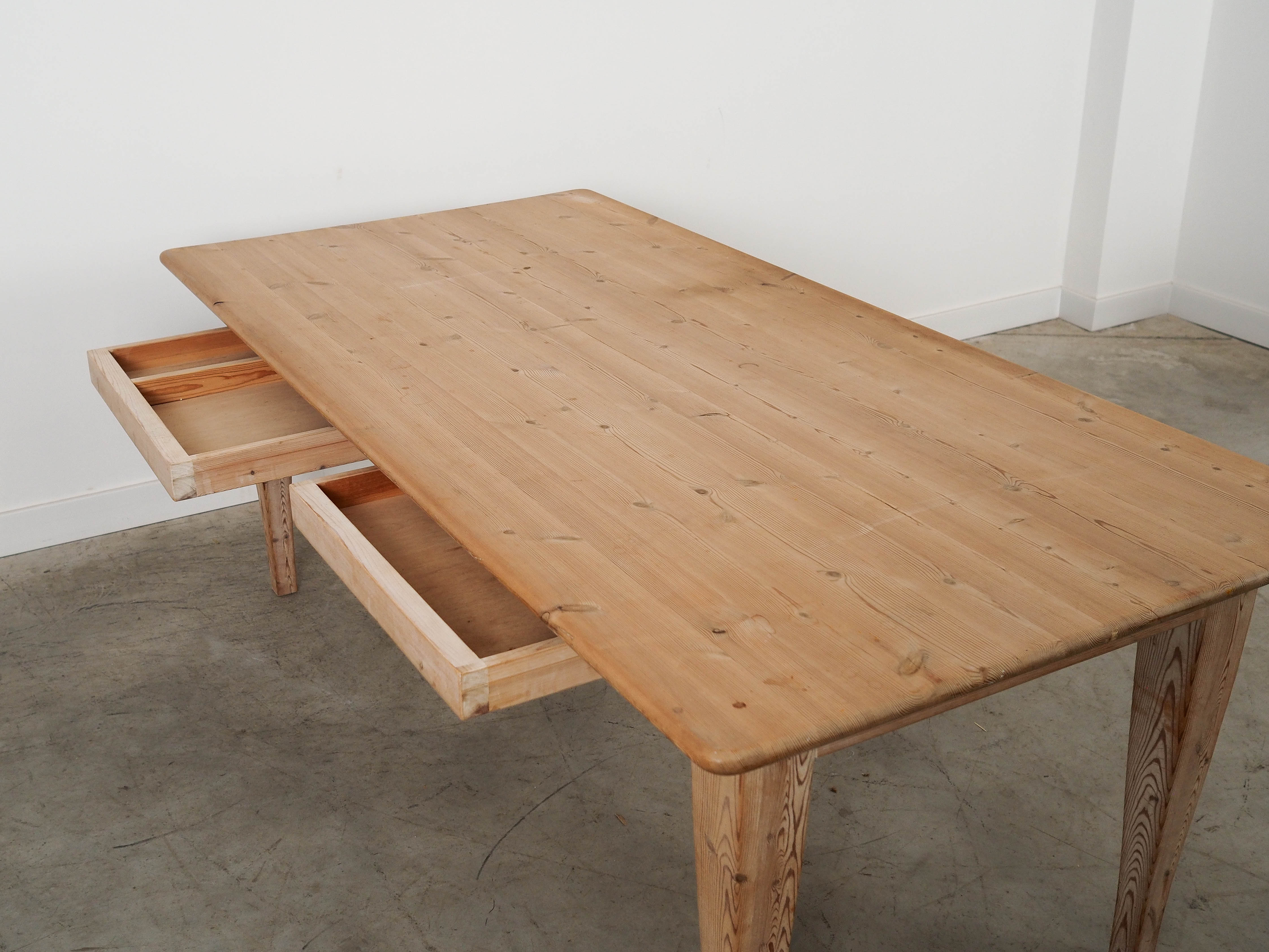 Pine table, Danish design, 1990s, made in Denmark