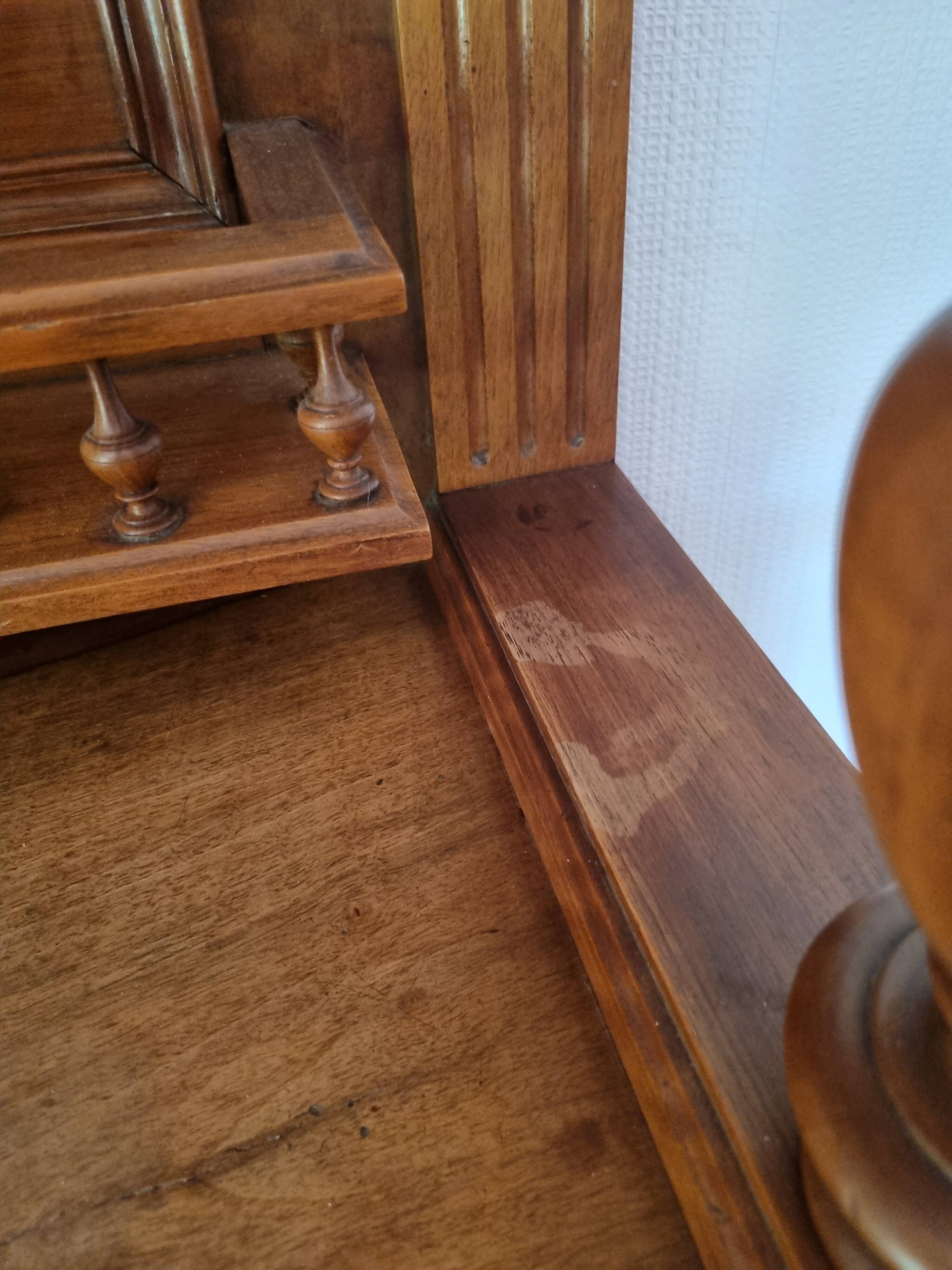 Antique oak sideboard in Henri II style