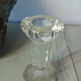 Glass candlestick