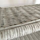 Peacok Rattan Shelf