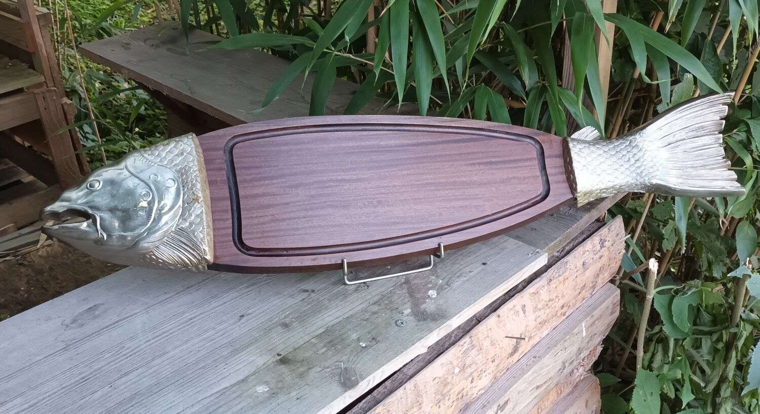 Vintage ICPMO fish tray