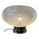 Mazzega Murano Lamp Puliginiso Glass and Stainless Steel 1971