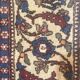 Tapis rouge en laine