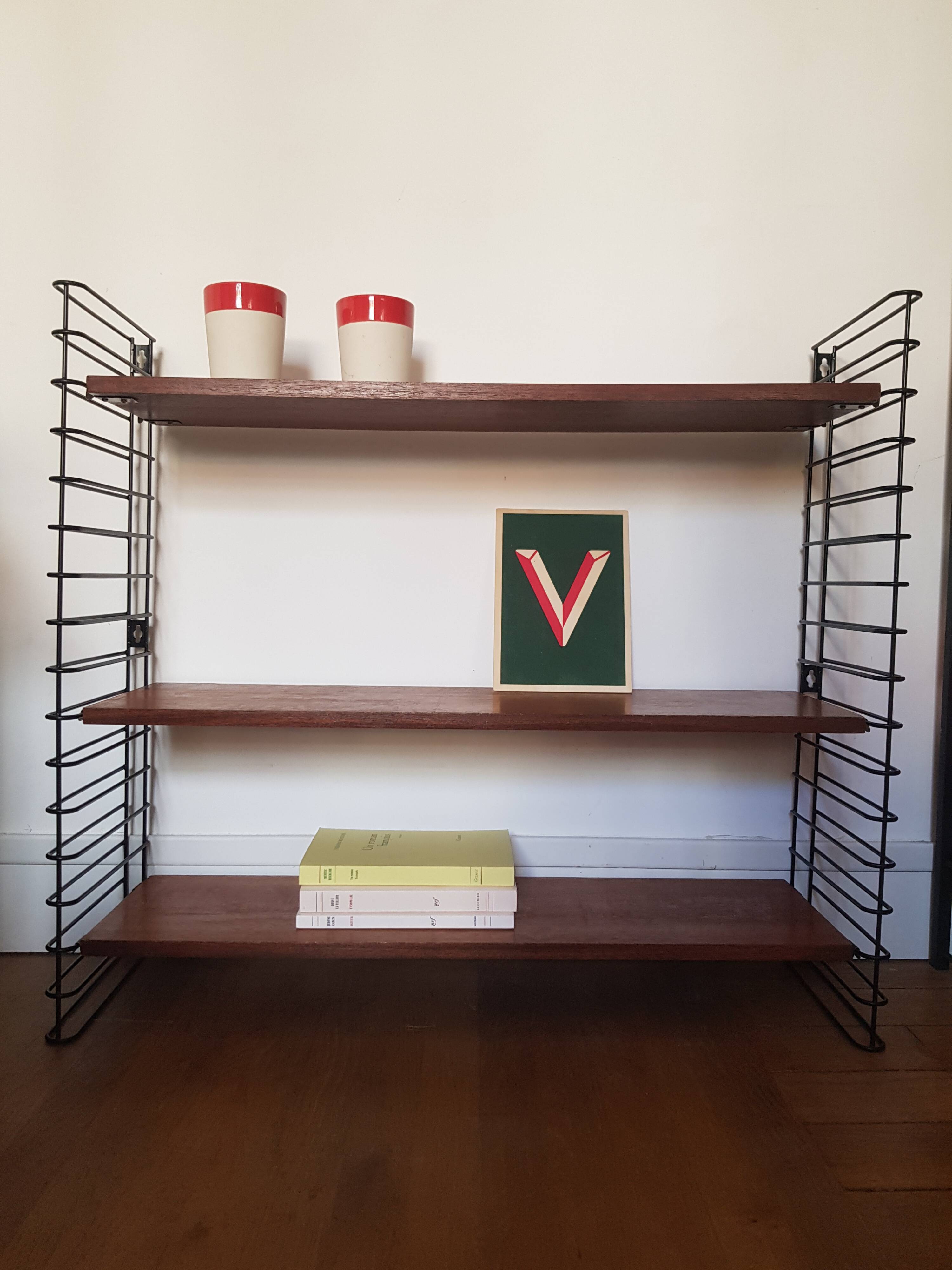 50s/60s wall shelf