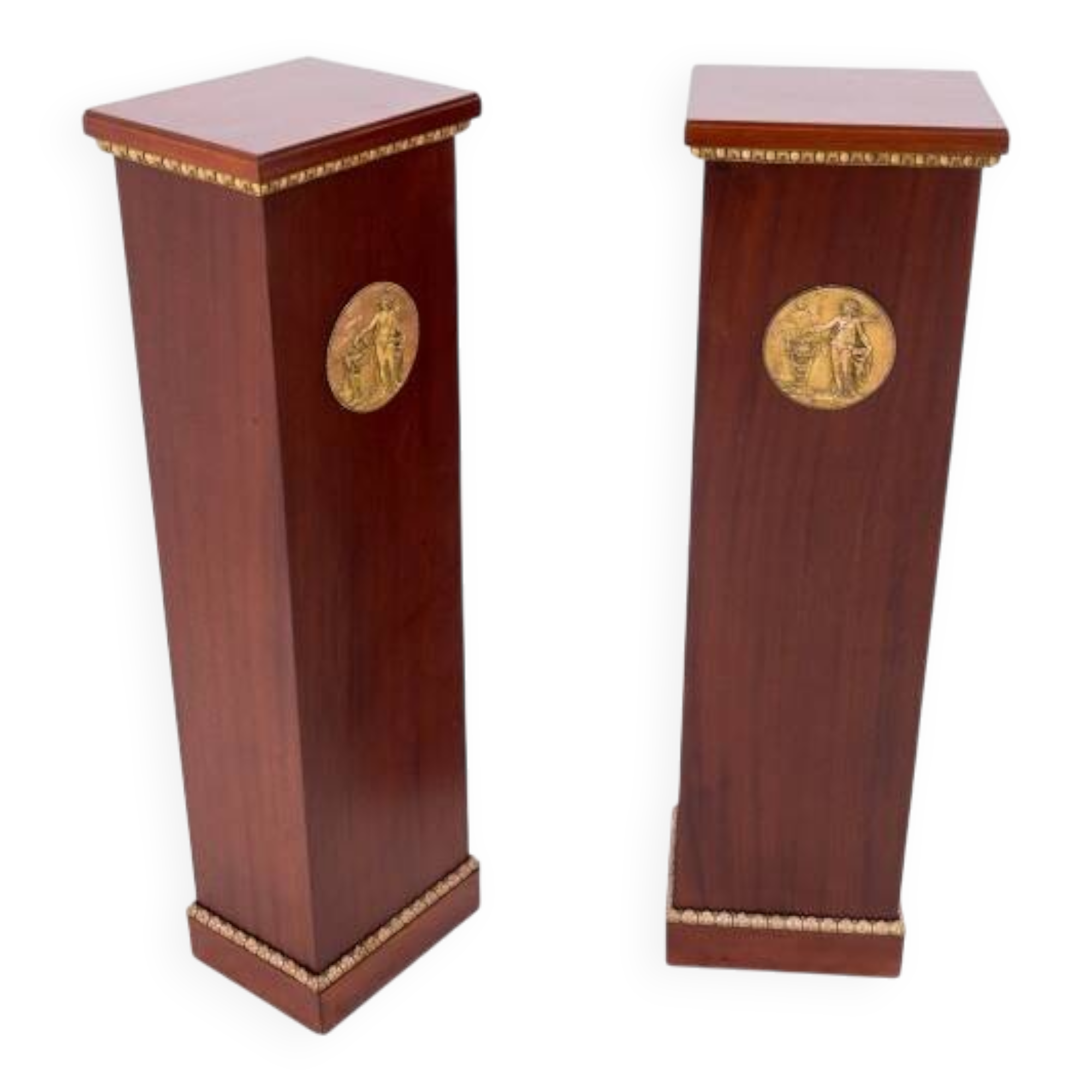 Empire columns, France, ca. 1880.