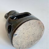 Vintage Handcrafted Stoneware Candle Holder