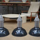 Large PHILIPS Industrial black lamp