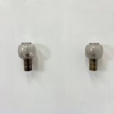 Limburg Glashutte wall lamps , 1970s