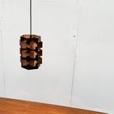 Danish copper pendant light from the mid-century by Lyfa, 1960s.