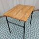 School desk and chair