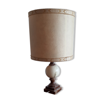 Marble foot lamp