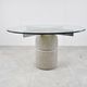 Giovanni Offredi "Paracarro" dining table for Saporiti, 1970s