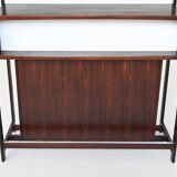 Knud Bent dry bar in rosewood Dyrlund Denmark 1960