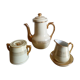 Théière pot à lait et sucrier de Saint-Uze années 1900