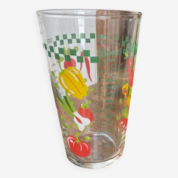 Verre mesure vintage