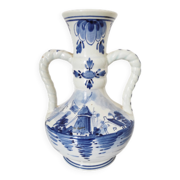 vase en faïence de Delft