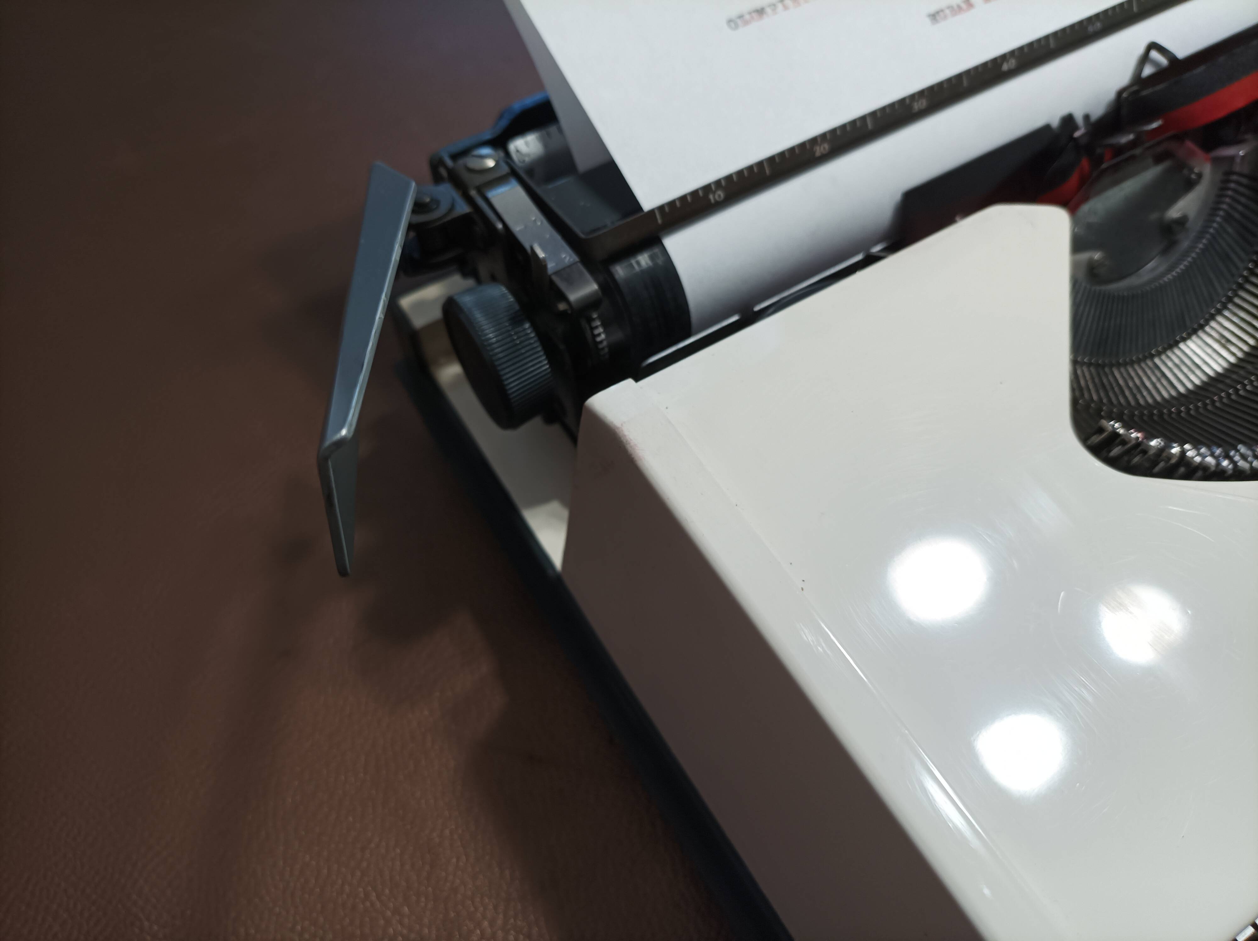 Special Olympiatte typewriter