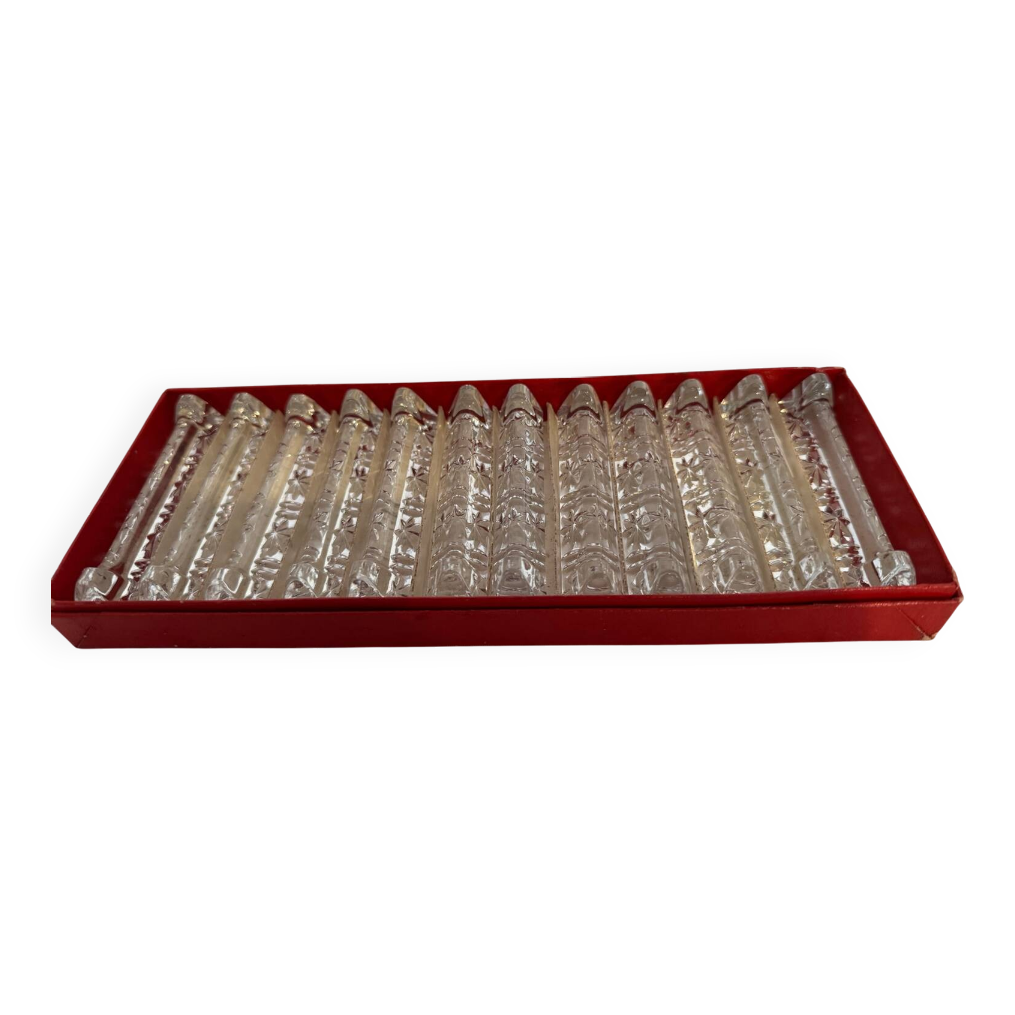 Crystal knife holder