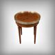 Small bouillotte table in marquetry – mid 20th century